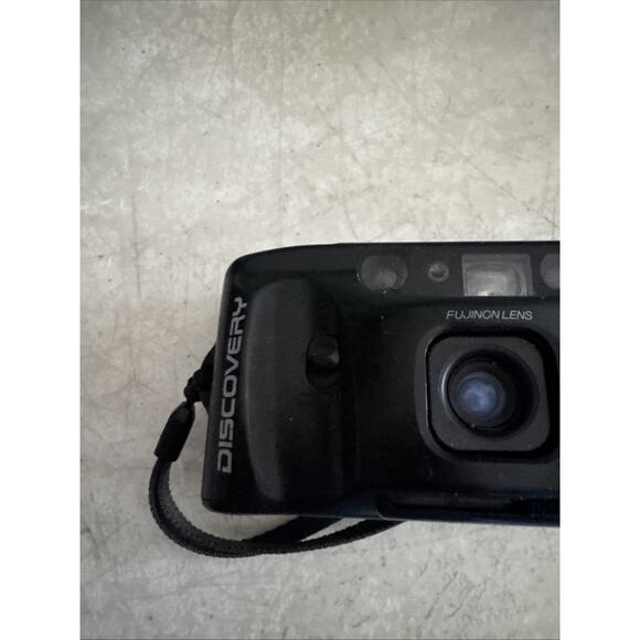 Fuji Discovery 180 Tele Date 35mm-55mm Dual Lens Film Camera - Picture 2 of 9